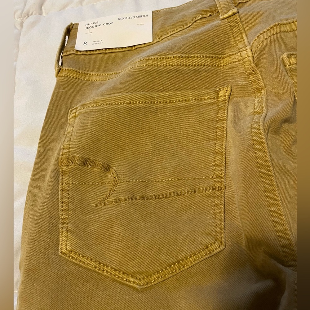 American Eagle High Rise Distressed Jegging Jeans - Picture 3 of 5